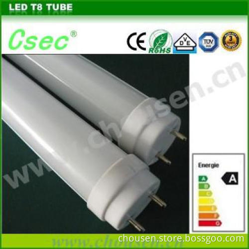 T8 LED Light tube 120CM 22W 2100-2250lm UL PSE CE Rohs VDE TUV